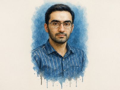 عکس شاعر رضا بادزن چین