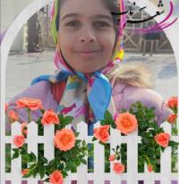 حانیه رضاپور، سراینده 8 ساله و اولین عنوان کشوری 